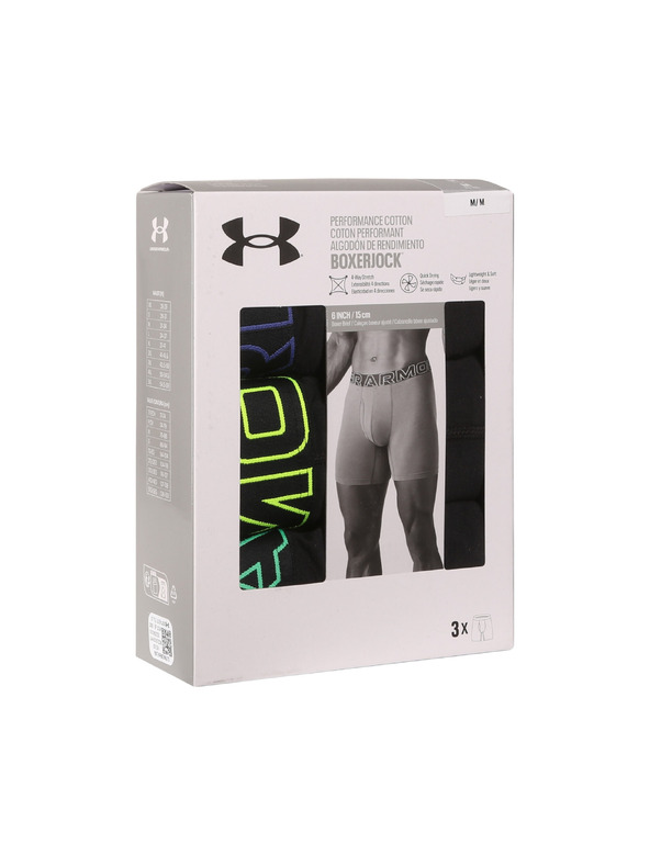 Under Armour Pánske boxerky Under Armour M UA Perf Cotton (3ks)