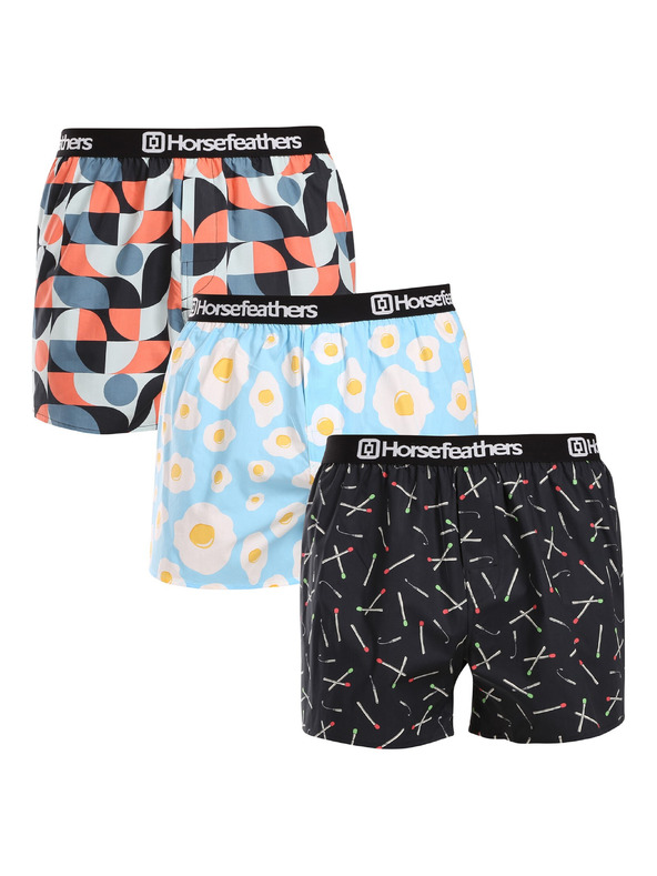 Horsefeathers Frazier 3pack Shorts Horsefeathers - sivé