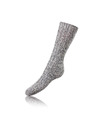Bellinda Šedé unisex zimné ponožky Bellinda NORWEGIAN STYLE SOCKS