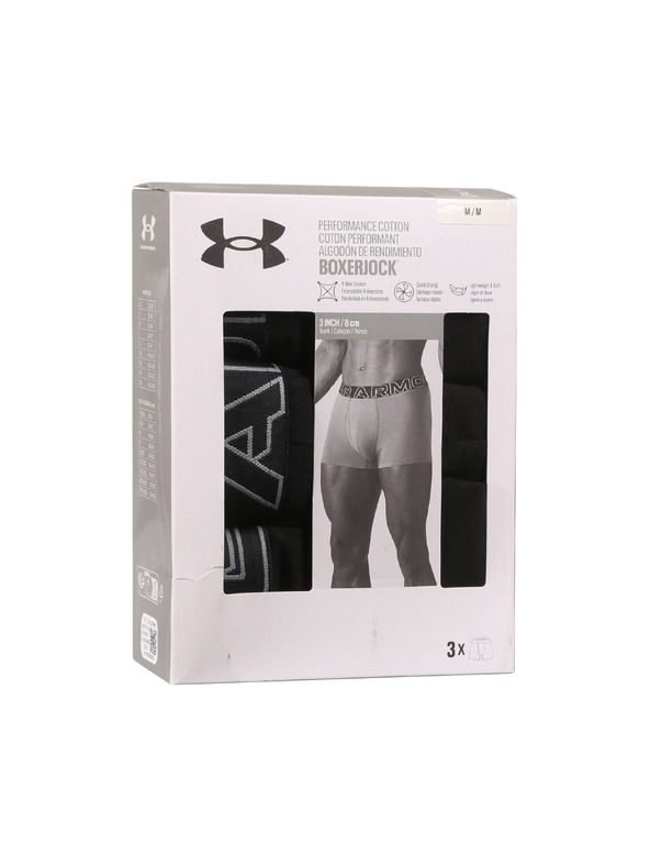 Under Armour Pánske boxerky Under Armour M UA Perf Cotton (3ks)