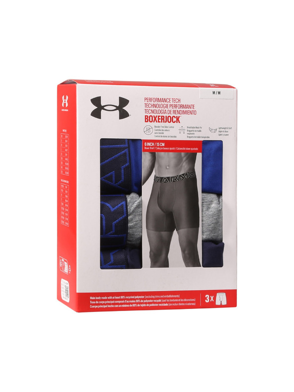 Under Armour Pánske boxerky Under Armour M UA Perf Tech (3ks)