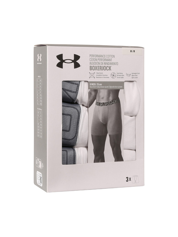 Under Armour Pánske boxerky Under Armour M UA Perf Cotton (3ks)