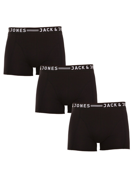Jack & Jones Sada troch čiernych boxeriek Jack & Jones Sense