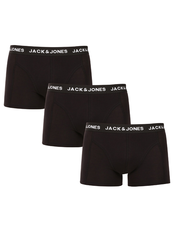 Jack & Jones Sada troch čiernych boxeriek Jack & Jones Anthony