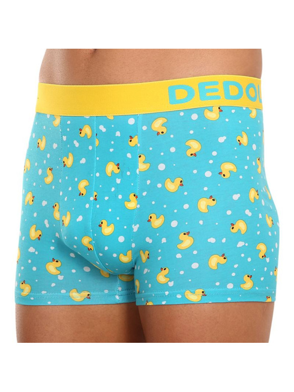 Dedoles Svetlomodré vtipné pánske boxerky Dedoles Duckies