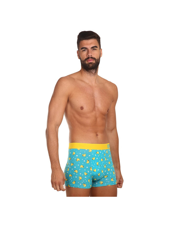Dedoles Svetlomodré vtipné pánske boxerky Dedoles Duckies