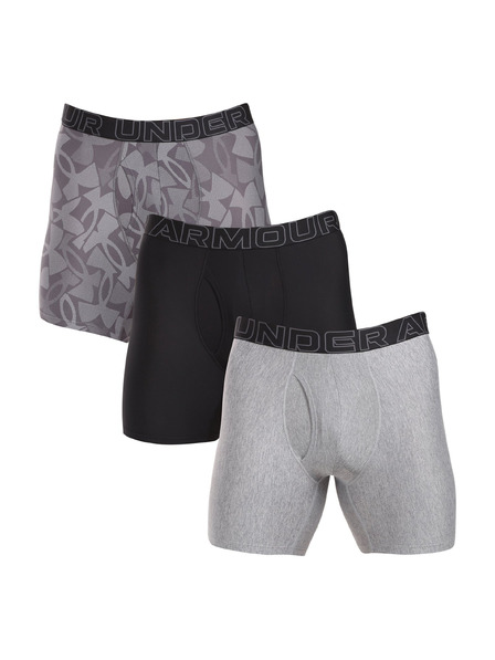 Under Armour Pánske boxerky Under Armour M UA Perf Tech Nov 6in (3ks)
