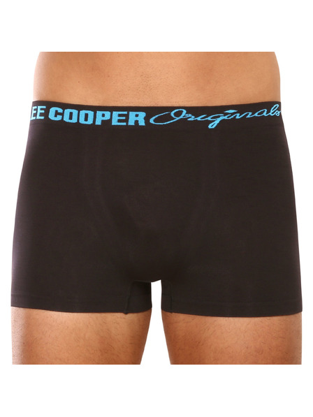 Lee Cooper Súprava piatich párov čiernych pánskych boxeriek Lee Cooper