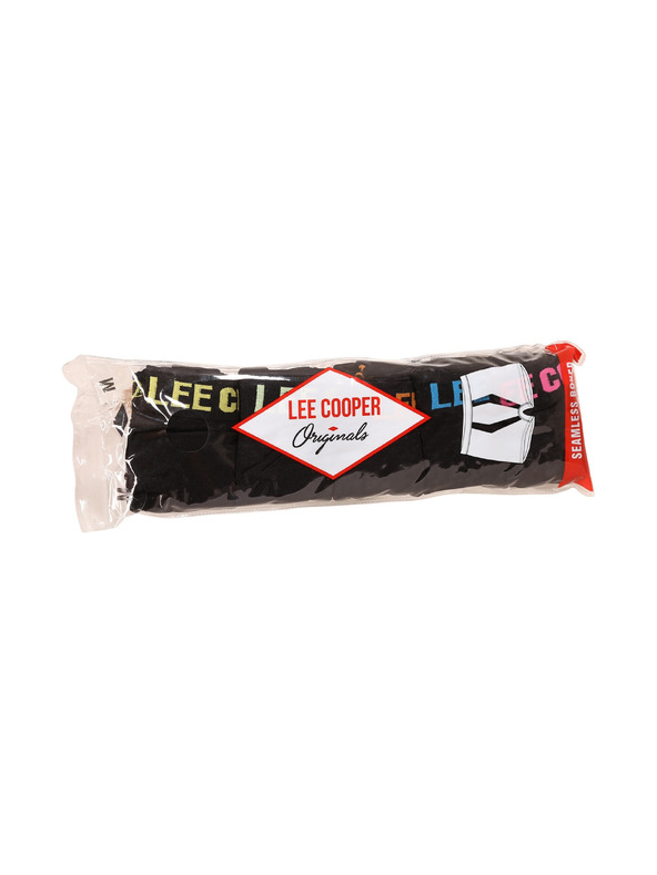 Lee Cooper Súprava piatich párov čiernych pánskych boxeriek Lee Cooper