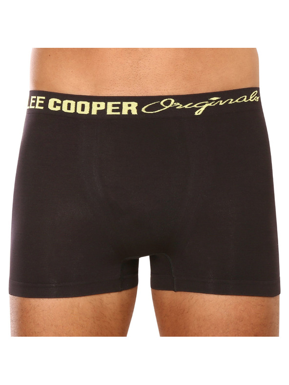 Lee Cooper Súprava piatich párov čiernych pánskych boxeriek Lee Cooper