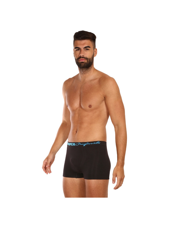 Lee Cooper Súprava piatich párov čiernych pánskych boxeriek Lee Cooper