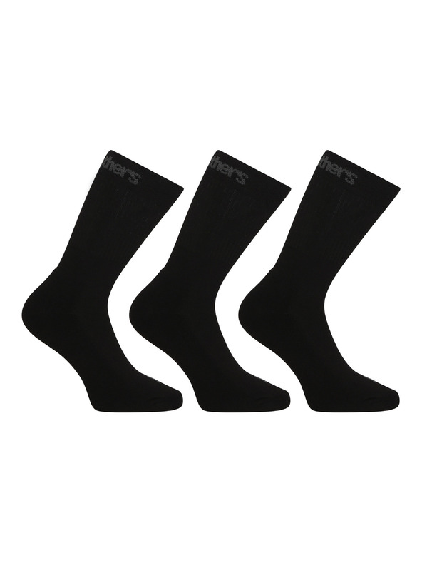 Horsefeathers 3PACK Horsefeathers Ponožky čierne