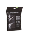 Horsefeathers Pánske boxerky čierne 3P HorsefeathersHorsefeathers
