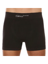 gino Pánske boxerky Gino Seamless Bamboo Boxers Black