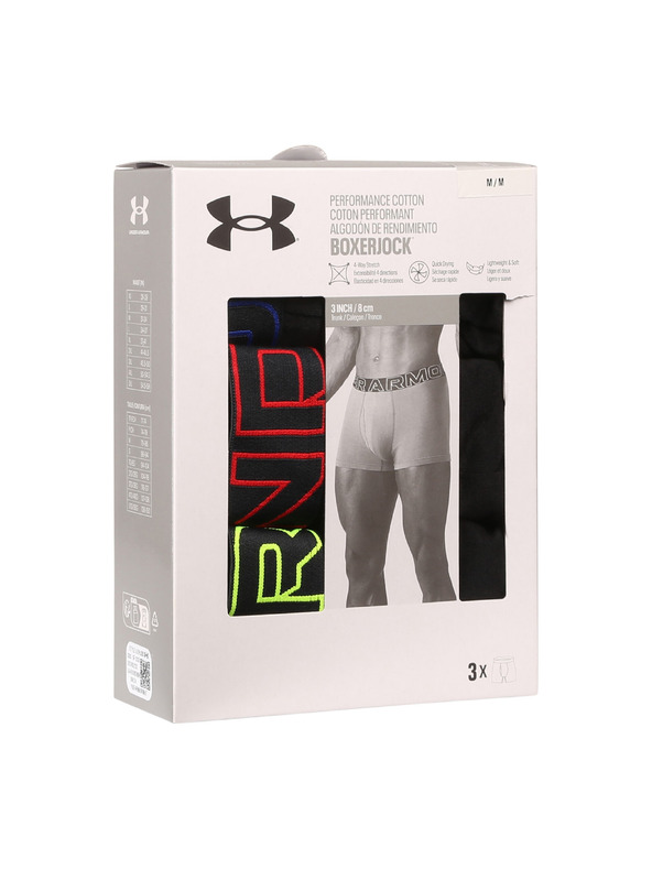 Under Armour Pánske boxerky Under Armour M UA Perf Cotton (3ks)