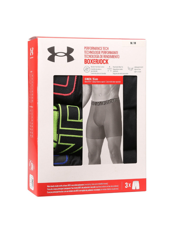 Under Armour Pánske boxerky Under Armour M UA Perf Tech (3ks)