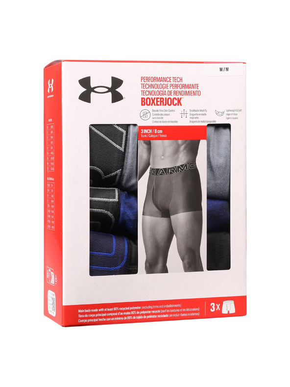 Under Armour Pánske boxerky Under Armour M UA Perf Tech Nov 3in (3ks)