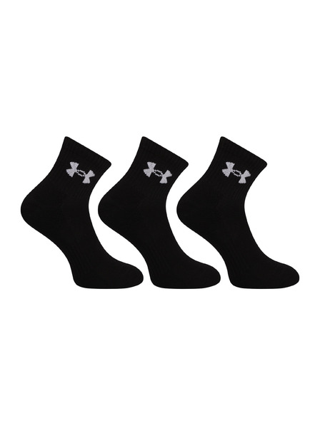 Under Armour Unisex ponožky Under Armour UA Performance Cotton 3p Qtr