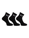 Under Armour Unisex ponožky Under Armour UA Performance Cotton 3p Qtr