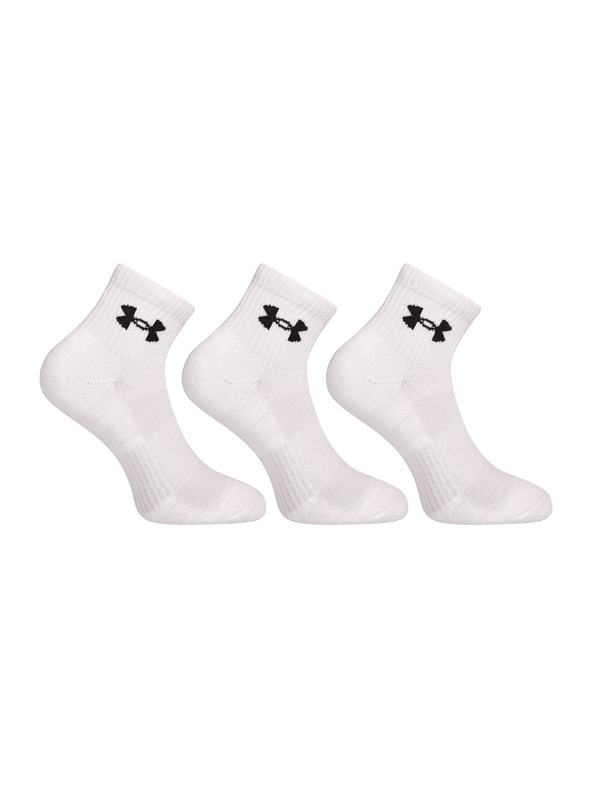 Under Armour Unisex ponožky Under Armour UA Performance Cotton 3p Qtr