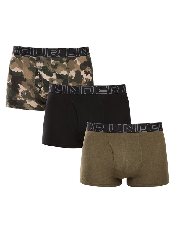 Under Armour Pánske boxerky Under Armour M UA Perf Cotton Nov (3ks)
