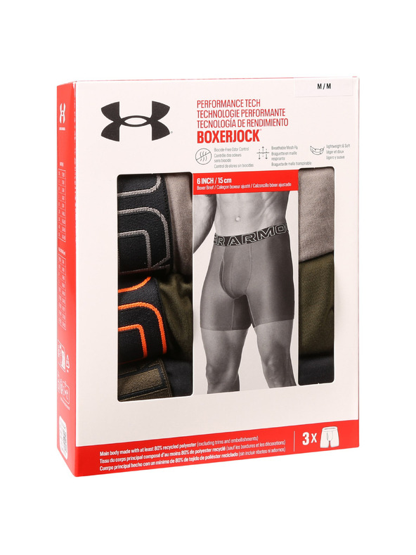 Under Armour Pánske boxerky Under Armour M UA Perf Tech (3ks)