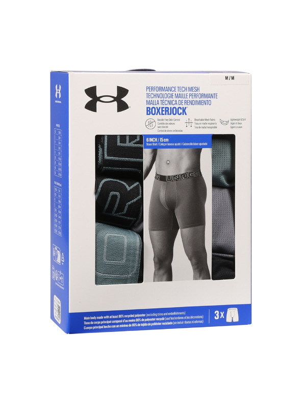 Under Armour Pánske boxerky Under Armour M UA Perf Tech Mesh (3ks)