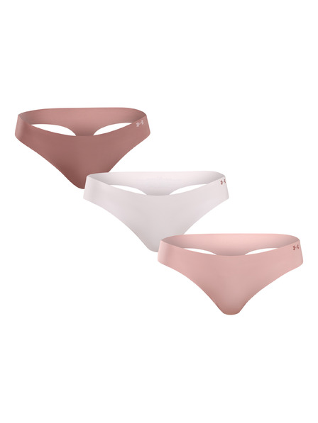 Under Armour Dámske tanga Under Armour UA Pure Stretch NS (3ks)