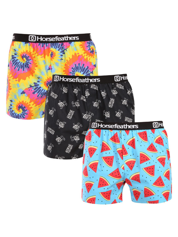 Horsefeathers Trenírky Frazier 3pack - bundle 8