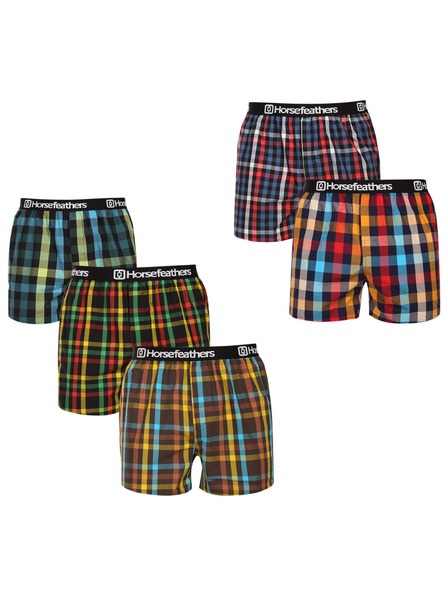Horsefeathers Boxerky Clay 5Pack - bundle 2