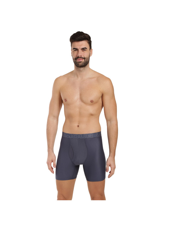 Under Armour Pánske boxerky Under Armour Ua Performance Tech - Solid 6in - 3pk