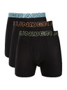 Under Armour Pánske boxerky Under Armour Ua Performance Tech - Solid 6in - 3pk