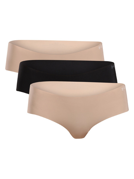 Under Armour Dámske nohavičky Under Armour Ua Pure Stretch No Show Hipster-Solid -