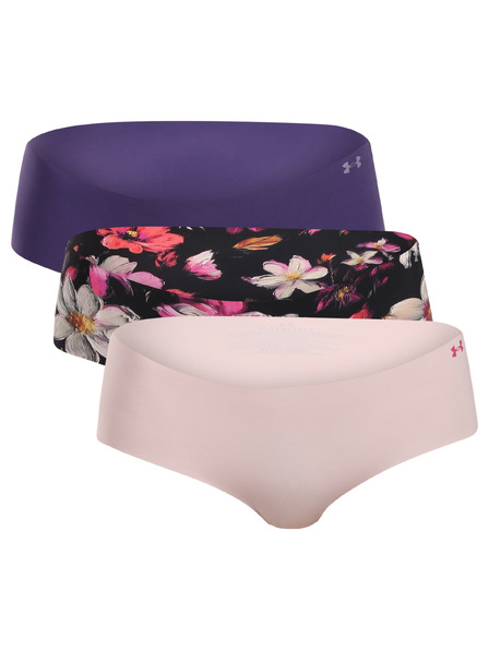 Under Armour Dámske nohavičky Under Armour Ua Pure Stretch Noshow Hipster-Print -