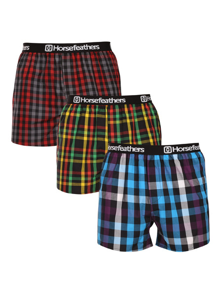 Horsefeathers Boxerky Clay 3Pack - balík 1