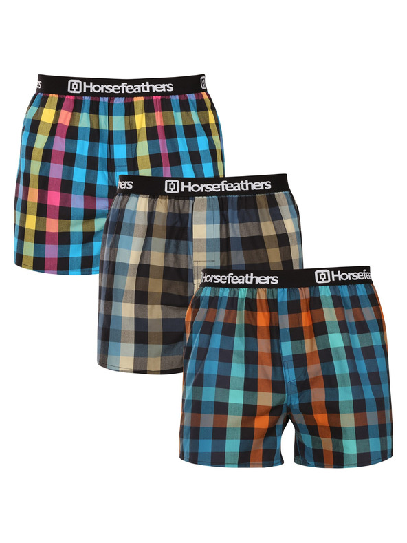 Horsefeathers Boxerky Clay 3Pack - balík 5