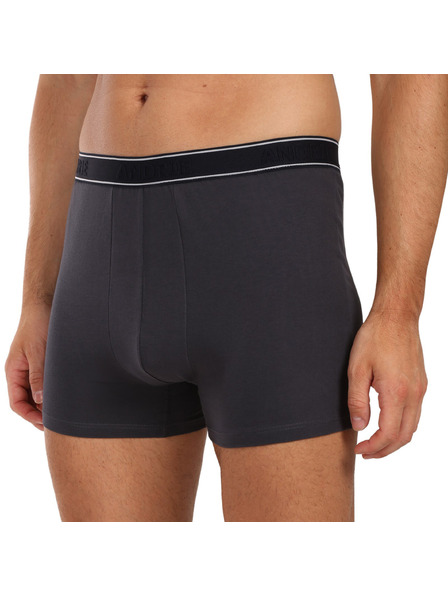 andrie Pánske boxerky Andrie viacfarebné (PS 5828/dark black)