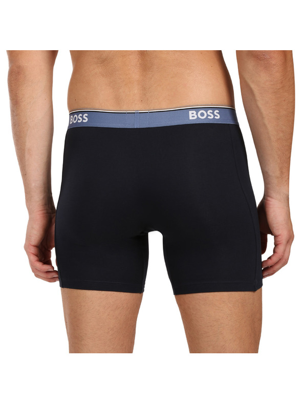 BOSS Sada troch - pánske boxerky BOSS čierne