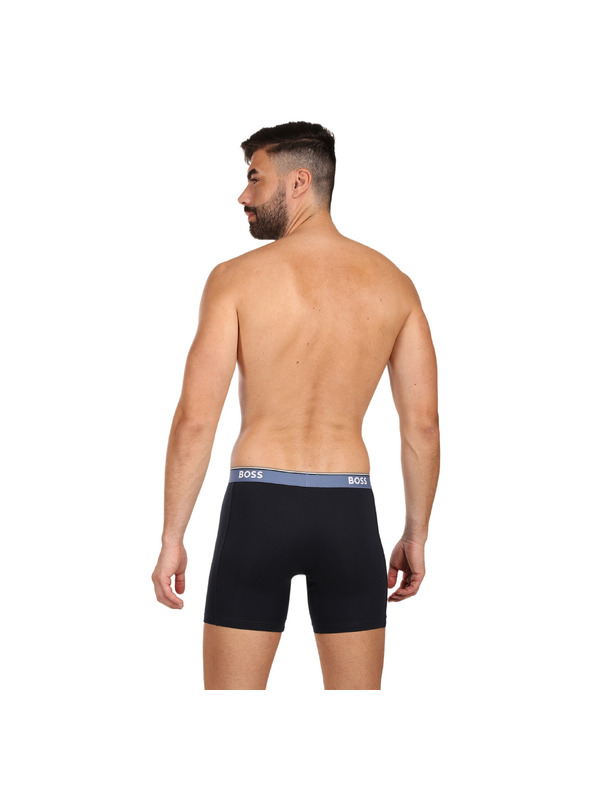 BOSS Sada troch - pánske boxerky BOSS čierne