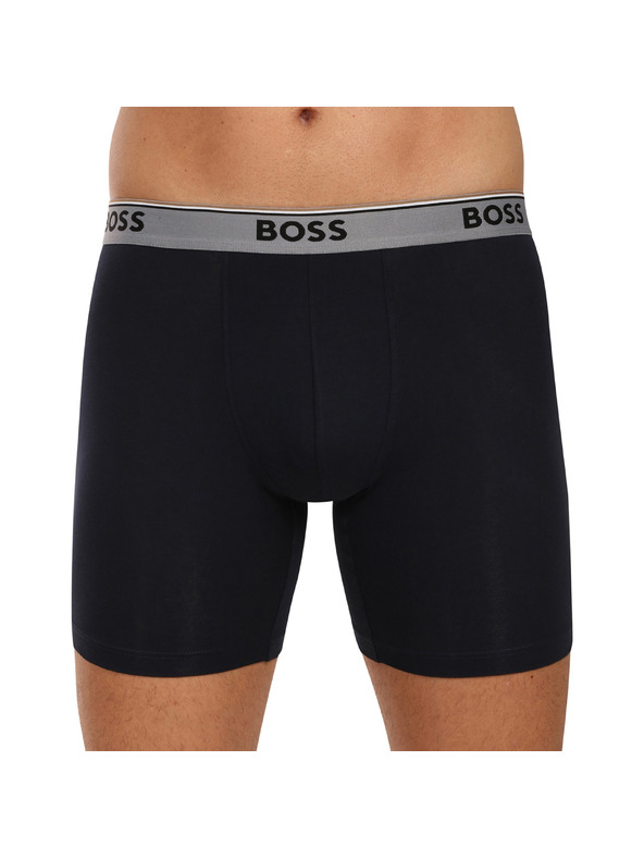 BOSS Sada troch - pánske boxerky BOSS čierne