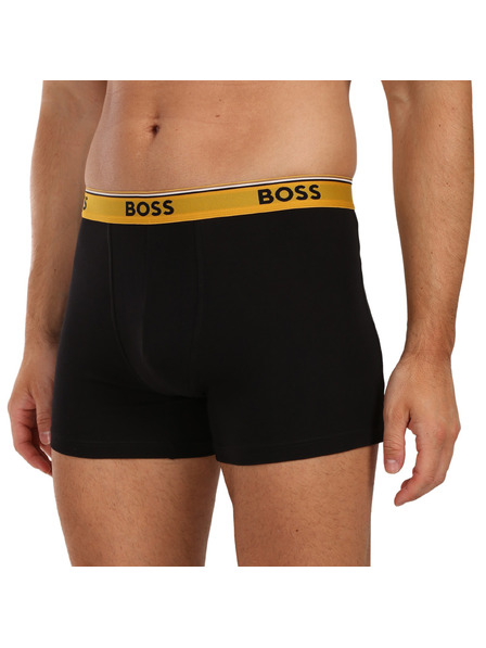 BOSS Sada troch - pánske boxerky BOSS čierne