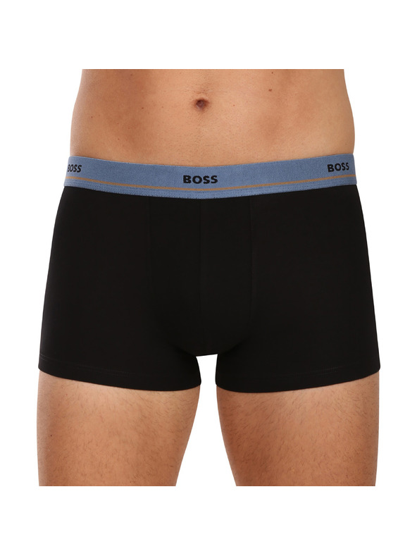 BOSS Sada piatich - pánske boxerky BOSS čierne