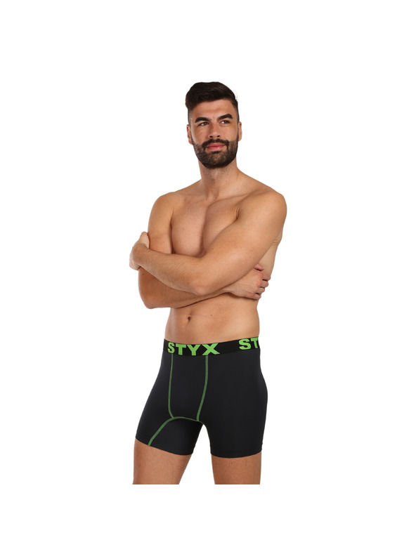 Styx Pánske funkčné boxerky Styx čierne