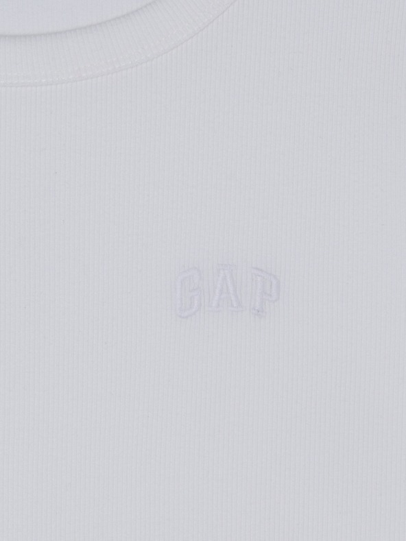 GAP Rebrované tričko s logom GAP