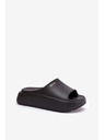 BIG STAR SHOES Dámske penové papuče na platforme Big Star – čierne