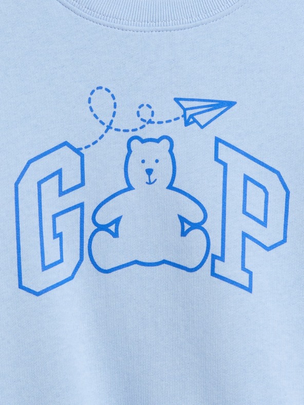 GAP Baby mikina s logom GAP