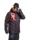 Meatfly Meatfly pánska SNB & SKI bunda Shader Morph Black