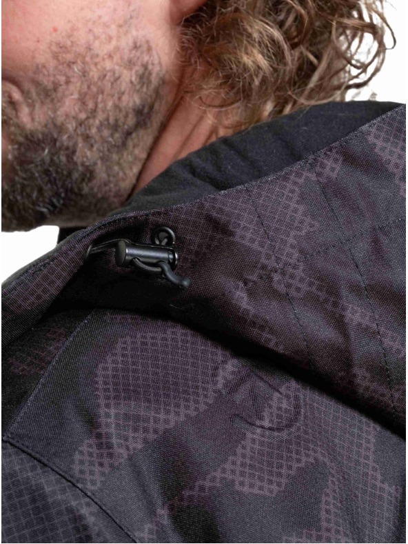 Meatfly Meatfly pánska SNB & SKI bunda Shader Morph Black