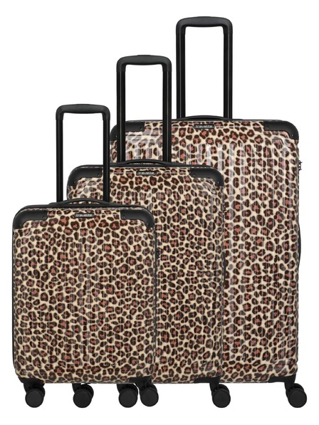 Travelite Sada cestovných kufrov Travelite Cruise S,M,L Leopard