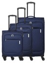 Travelite Sada cestovných kufrov Travelite Priego S,M,L Navy